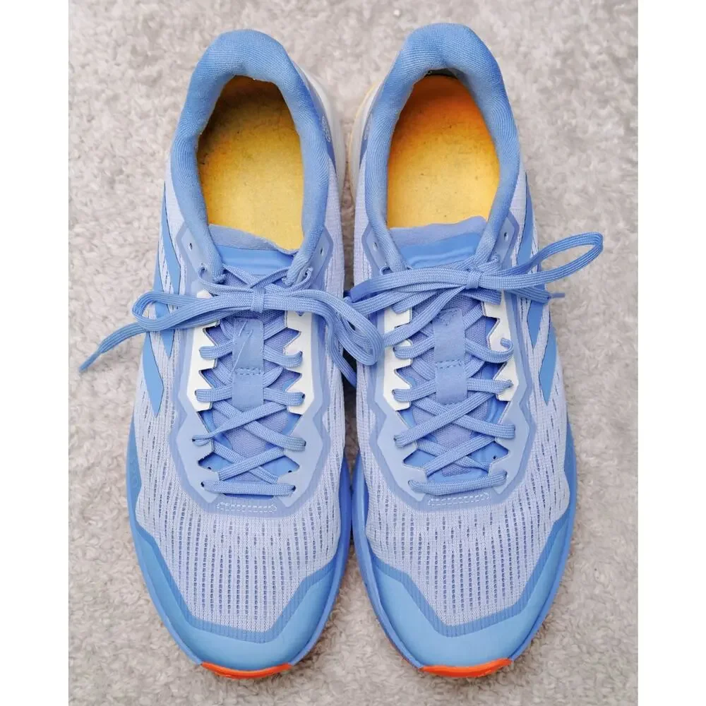 Adidas Terrex Agravic Flow 2 Low Blue Dawn Impact Orange Running Shoes Mens 11